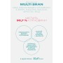 Multi Bran - мікс клітковини для кишківника та детоксу. Підтримує мікрофлору, покращує травлення та допомагає очищенню організму